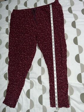 aerie Joggers with Pink Floral Print